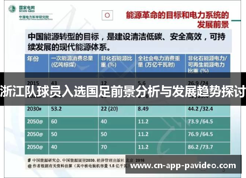 浙江队球员入选国足前景分析与发展趋势探讨
