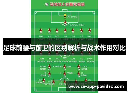 足球前腰与前卫的区别解析与战术作用对比