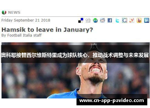 奥科耶接替西尔维斯特里成为球队核心,推动战术调整与未来发展 奥科耶接替西尔维斯特里成为球队核心,推动战术调整与未来发展